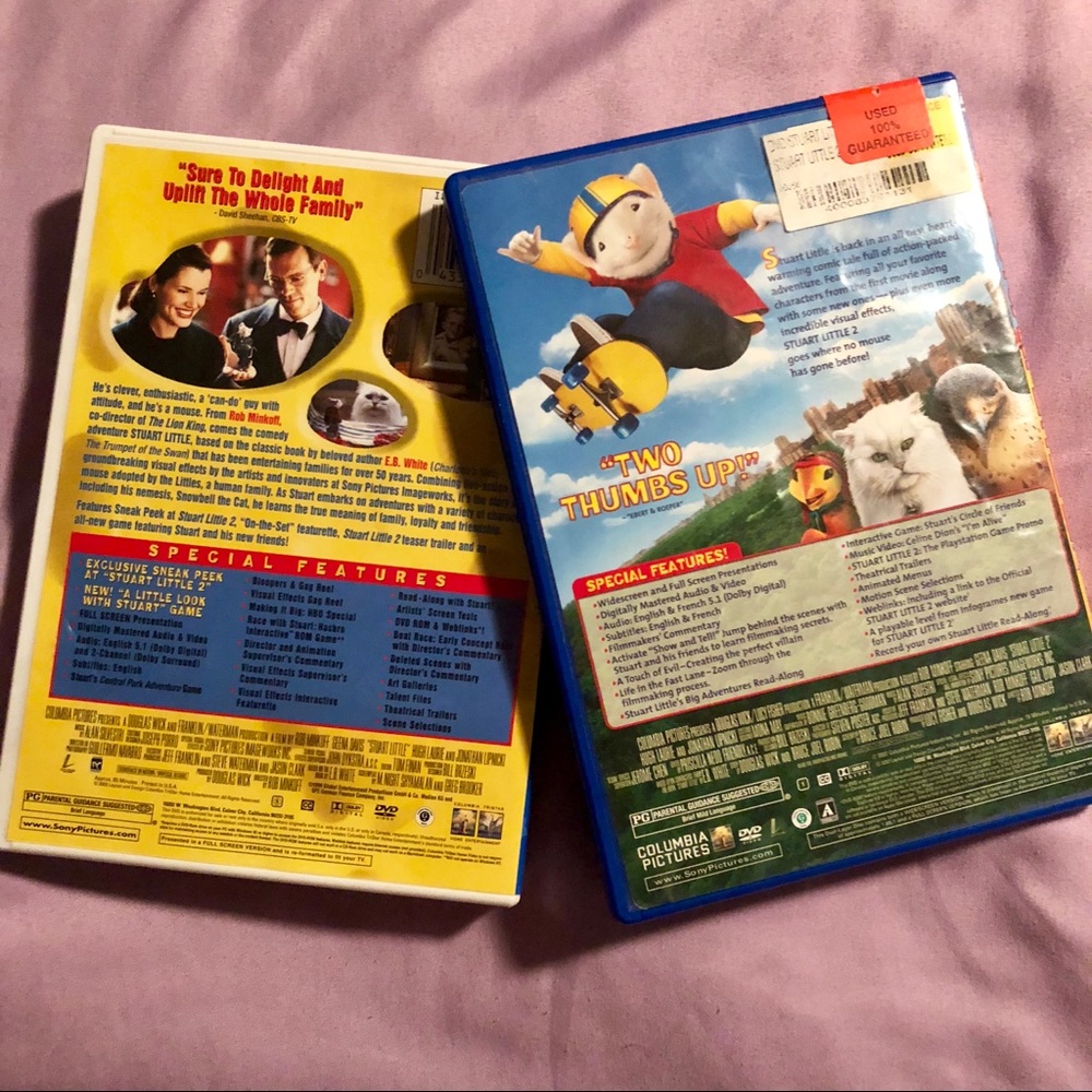Stuart Little DVD bundle 🐁 📀 - Picture 2 of 2